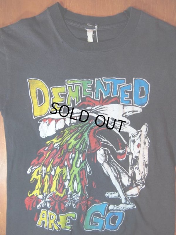 画像1: UKサイコビリー大御所!!1980s?DEMENTED ARE GO?Tシャツ