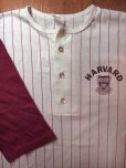 画像1: 1980s?HARVARD?ベースボールTシャツ (1)