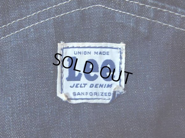 画像4: SALE!! 1960s【Lee】JELT DENIMオーバーオール