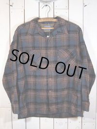 1970s【PENDLETON】ウールシャツ