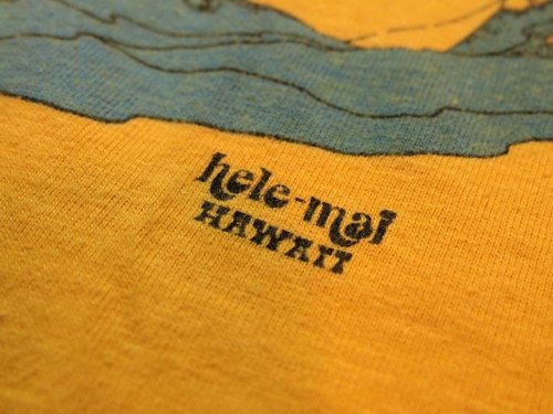 詳細画像1: 1970s【Hanes】HAWAIIサーフTシャツ