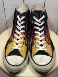 画像2: 【CONVERSE ALLSTAR】ファイヤーパターンHi　10 (2)