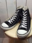 画像1: 1990sUSA製【CONVERSE ALLSTAR】ブラックHi　9 1/2 (1)