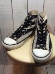 画像1: 1990sUSA製【CONVERSE ALLSTAR】スターズ＆バーズ白黒(星条旗柄)Hi　9 (1)