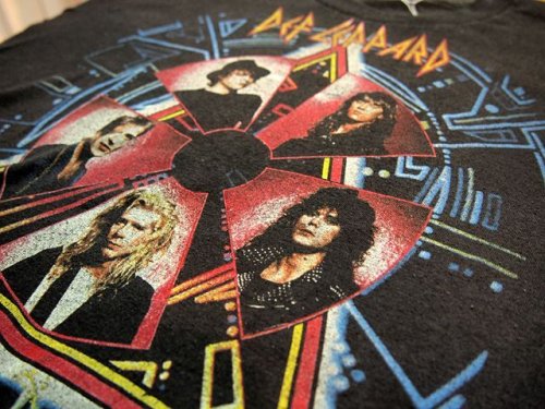 詳細画像3: 1980s〝Def Leppard〟HysteriaバンドTシャツ