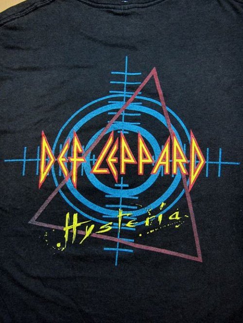 詳細画像2: 1980s〝Def Leppard〟HysteriaバンドTシャツ