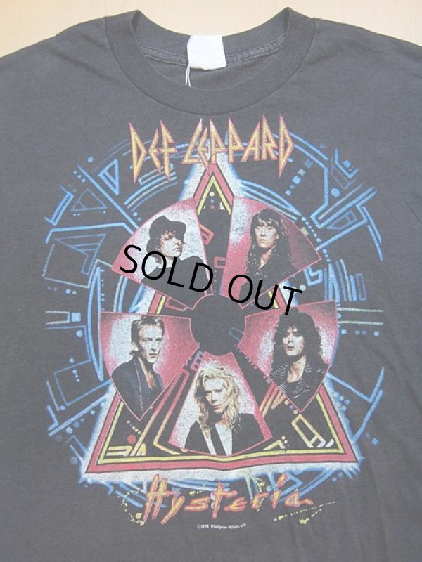 画像3: 1980s〝Def Leppard〟HysteriaバンドTシャツ