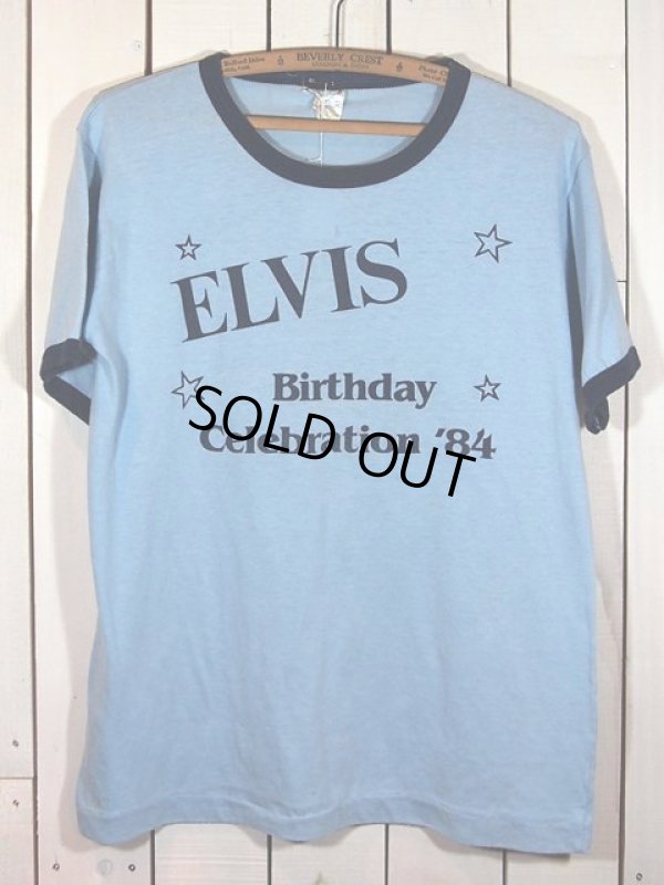 画像2: 1980s?ELVIS BIRTHDAY CELEBRATION 84?リンガーTシャツ