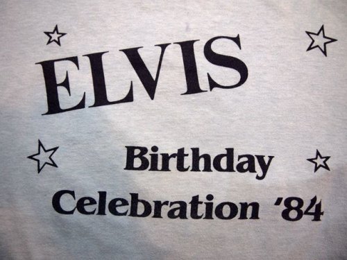 詳細画像1: 1980s?ELVIS BIRTHDAY CELEBRATION 84?リンガーTシャツ