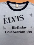 画像1: 1980s?ELVIS BIRTHDAY CELEBRATION 84?リンガーTシャツ (1)