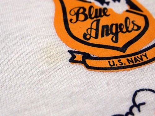 詳細画像3: 1970s【US.NAVY  Blue Angels】リンガーTシャツ