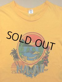 1970s【Hanes】ハワイサーフTシャツ