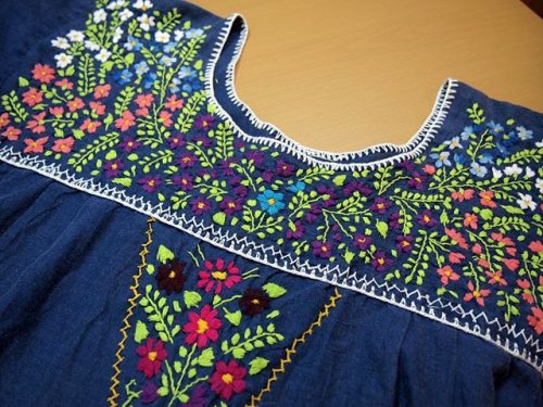 詳細画像1: メキシカン刺繍ワンピース