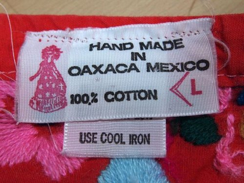 詳細画像1: メキシカン刺繍ワンピース