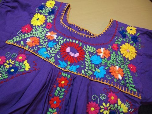 詳細画像1: メキシカン刺繍ワンピース