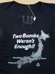 画像1: 1980s日本地図プリントモーターサイクルTシャツ(カットオフ) (1)