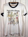 画像2: 1970ｓ【Stroh's Beer】リンガーTシャツ (2)