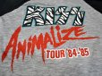 画像6: 1980s KISSアニマライズ ’84-’85ツアーTシャツ