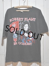 1980s ROBERT PLANTパキ綿ツアーTシャツ