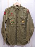 画像1:  1950s〜【BOY SCOUTS】マチ付きシャツ  (1)