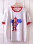 画像1: 1980s BUDMANリンガーTシャツ 両面プリント　<br>表記XL<br> (1)