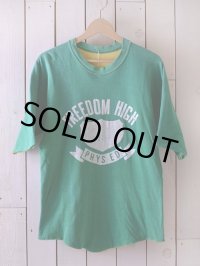 1970sリバーシブルTシャツ Freedom High School　 実寸ML 