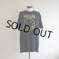 NIRVANA スマイルTシャツ　 実寸L 