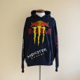 画像1: MONSTER × RedBull スウェットパーカー　<br>表記L<br> (1)