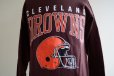 画像7: 1980s ARTEX スウェット　 CLEVELAND BROWNS　 表記M 