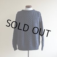 ARAN CRAFTS フィッシャーマンセーター　 MADE IN IRELAND　 表記XXL(実寸L) 