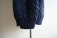 画像8: ARAN CRAFTS フィッシャーマンセーター　 MADE IN IRELAND　 表記XXL(実寸L) 