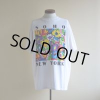 1990s SOHO NEW YORK アートTシャツ　 MADE IN USA　 表記XL 