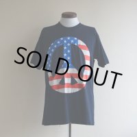 1990s PEACE プリントTシャツ　 MADE IN USA　 表記L 