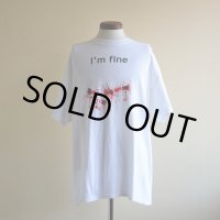 I'm fine Tシャツ　 表記XL 