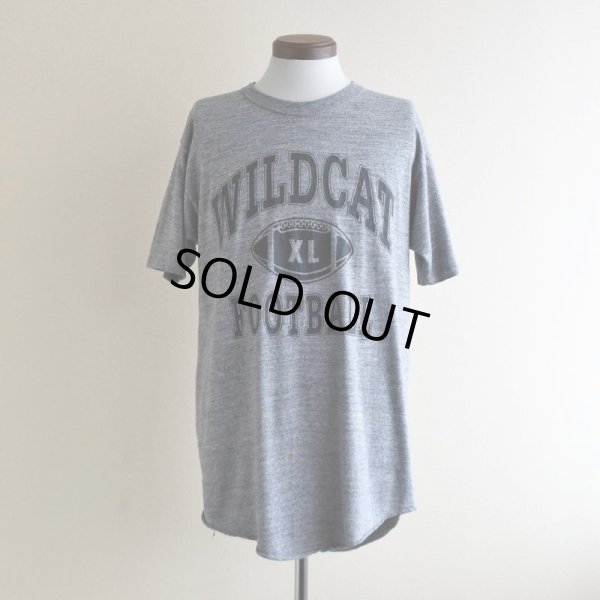 画像1: 1980s WILD CAT カレッジTシャツ　 "MADE IN USA"　 表記L 