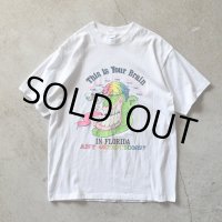 1990s THIS IS YOUR BRAIN Tシャツ　 "MADE IN USA"　 表記L 