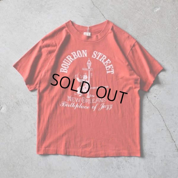 画像1: 1980s BOURBON STREET Tシャツ　 "MADE IN USA"　 表記L 