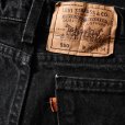 画像2: 1990s Levi's 550ブラック /オレンジタブ　<br>"MADE IN USA"　<br>表記W34 L34<br> (2)