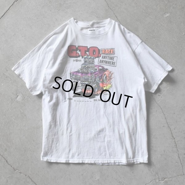 画像1: 1990s ED ROTH G.T.O. RACE Tシャツ　 表記XL 