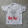 画像2: 1990s MOSQUITO Got Ya！ 総柄Tシャツ　<br>"MADE IN USA"　<br>表記XXL<br> (2)