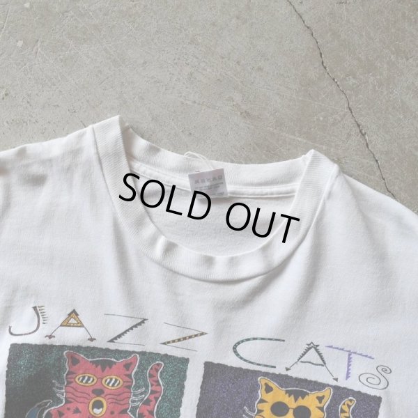 画像2: 1990s JAZZ CATS アートTシャツ　 "MADE IN USA"　 表記XL 