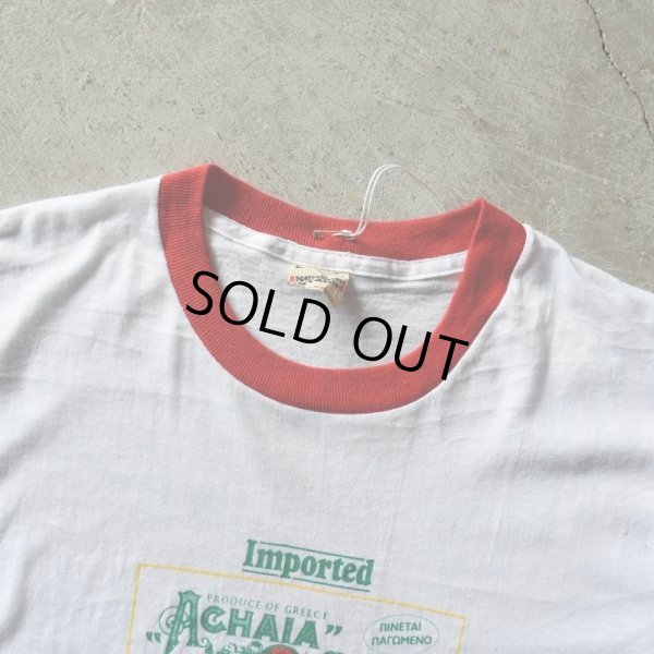 画像2: 1980s ACHAIA CLAUSR リンガーTシャツ　 "MADE IN USA"　 表記L 