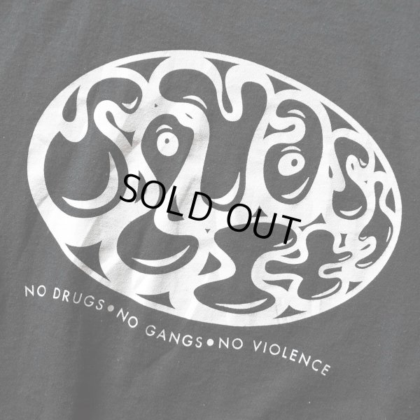 画像4: 1990s NO DRUGS NO GANGS NO VIOLENCE プリントTシャツ　 "MADE IN USA"　 表記XL 