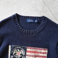 画像2: POLO RALPH LAUREN 星条旗コットンニットセーター　<br>表記M<br> (2)