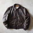 画像1: 1980s SADDLERY×COOPER A-2 フライトレザージャケット　<br>"MADE IN USA"　<br>表記40R<br> (1)