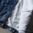 画像8: 1990s Levi's 70609 デニムボアジャケット　 "MADE IN USA"　 表記L 