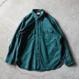 画像1: 1990s L.L.Bean シャモアクロスシャツ　<br>"MADE IN USA"　<br>表記17<br> (1)