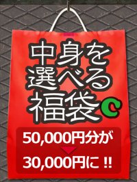 中身を選べる福袋 【C】 50,000円分が→30,000円に