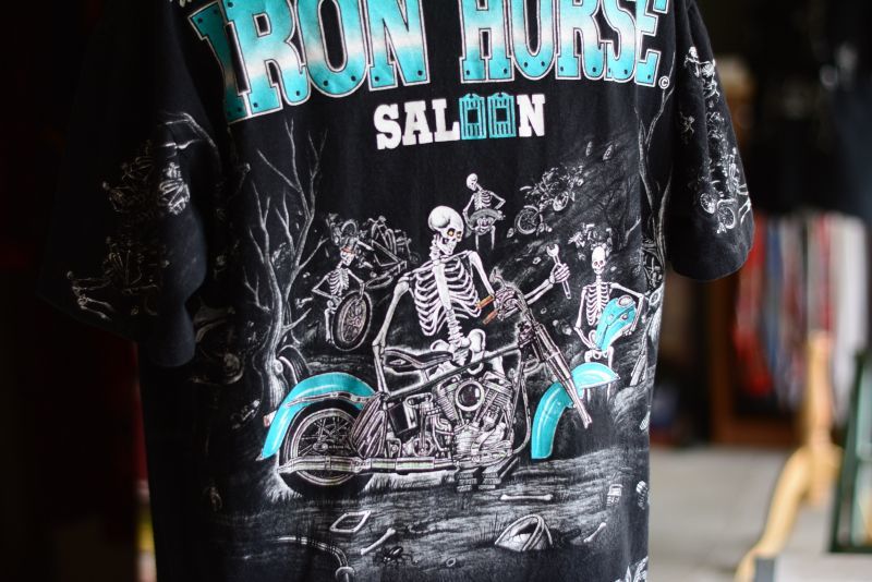 1990s IRON HORSE SALOON BIKE WEEK '96 ポケットTシャツ 表記L - 古着 ...