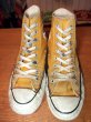 画像2: 1980s【CONVERSE ALLSTAR】あて布イエローHi　6 1/2 (2)